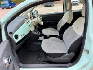 2014 Fiat 500 1.2 Lounge Dualogic Euro 6 (s/s) 3dr in Green — image 4