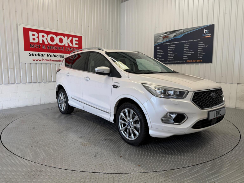 2019 Ford Kuga 2.0 Tdci Vignale Powershift AWD Euro 6 (s/s) 5dr in White — image 1