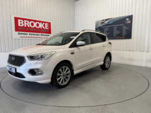 2019 Ford Kuga 2.0 Tdci Vignale Powershift AWD Euro 6 (s/s) 5dr in White — image 3