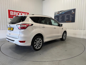 2019 Ford Kuga 2.0 Tdci Vignale Powershift AWD Euro 6 (s/s) 5dr in White — image 4