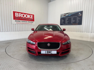 2017 Jaguar Xe 2.0i Prestige Auto Euro 6 (s/s) 4dr in Red — image 5