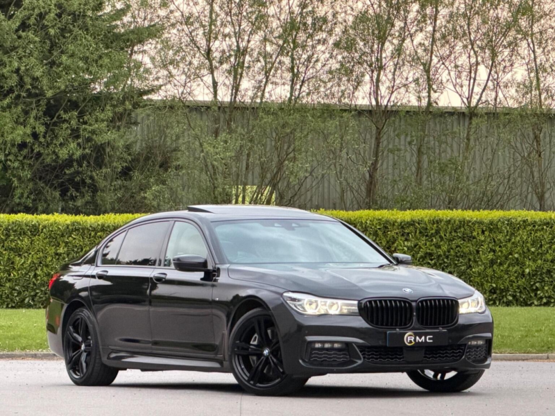 2015 BMW 7 Series 3.0 730ld M Sport Auto Euro 6 (s/s) 4dr in Black — image 1