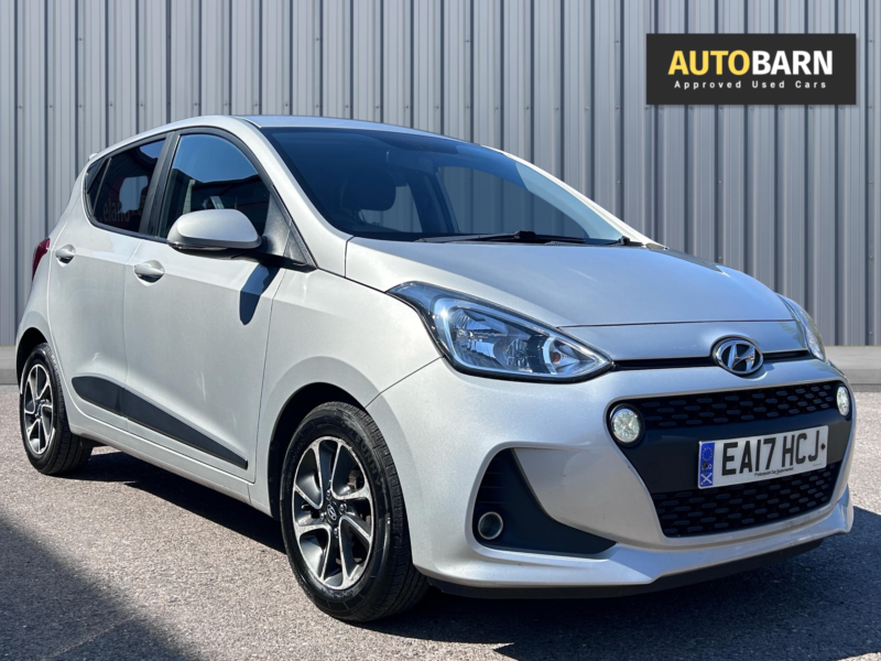 2017 Hyundai I10 1.0 Premium Hatchback 5dr Petrol Manual Euro 6 (66 Ps) in Grey — image 1