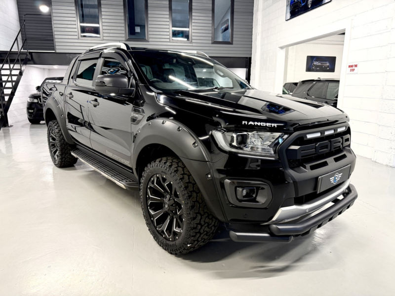 2021 Ford Ranger 2.0 Ranger Wildtrak Double Cab 2.0l Ecoblue 213ps AWD 10 Speed Automatic in Black — image 1