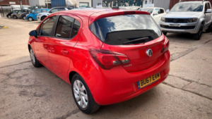 2017 Vauxhall Corsa 1.4i Ecoflex Design Euro 6 5dr in Red — image 5