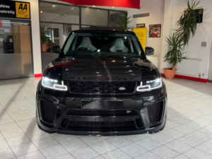 2018 Land Rover Range Rover Sport 5.0 P575 V8 Svr in Black — image 4