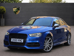 2015 Audi S3 2.0 Tfsi S Tronic Quattro Euro 6 (s/s) 4dr (nav) in Blue — image 5