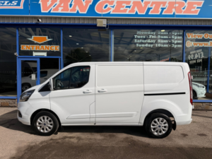 2023 Ford Transit Custom 2.0 300 Ecoblue Limited Panel Van 5dr Diesel Manual L1 H1 Euro 6 130 Ps in White — image 3