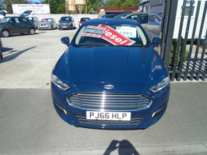 2016 Ford Mondeo 1.5 Tdci Econetic Zetec Hatchback 5dr Diesel Manual Euro 6 (s/s) (120 Ps) in Blue — image 2