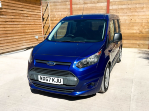 2017 Ford Tourneo Connect 3 SEAT Auto Wheelchair Accessible Disabled Access Ramp Car in Blue — image 4