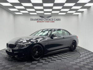 2017 BMW 4 Series 2.0 420d M Sport Convertible in Black — image 3