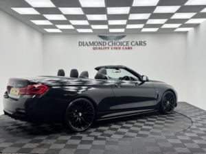 2017 BMW 4 Series 2.0 420d M Sport Convertible in Black — image 4