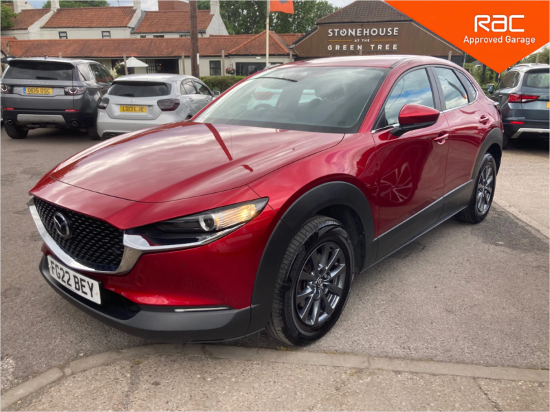 2022 Mazda Cx-30 2.0 E-Skyactiv X Mhev Se-L Lux SUV 5dr Petrol Manual Euro 6 (s/s) (186 Ps) in Red — image 1