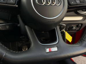 2017 Audi A3 1.4 Tfsi Cod Black Edition Sportback Euro 6 (s/s) 5dr in Red — image 6