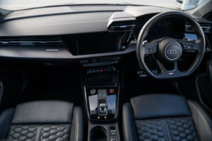 2022 Audi Rs3 2.5 Tfsi Carbon Black Sportback 5dr Petrol S Tronic Quattro Euro 6 (s/s) (400 Ps) in Black — image 2