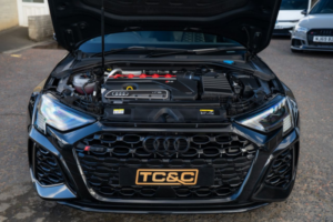 2022 Audi Rs3 2.5 Tfsi Carbon Black Sportback 5dr Petrol S Tronic Quattro Euro 6 (s/s) (400 Ps) in Black — image 5