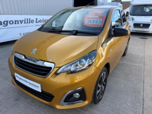 2017 Peugeot 108 1.2 Puretech Allure Euro 6 5dr in Yellow — image 5