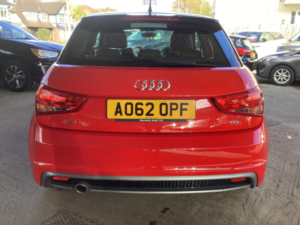 2012 Audi A1 1.6 Tdi S Line Sportback Euro 5 (s/s) 5dr in Red — image 6