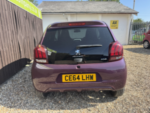 2014 Peugeot 108 1.2 Vti Puretech Allure in Purple — image 5