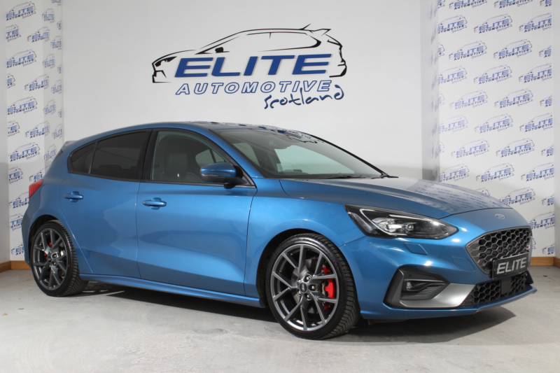 2019 Ford Focus 2.3t Ecoboost St Hatchback 5dr Petrol Manual Euro 6 (s/s) (280 Ps) in Blue — image 1