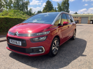 2019 Citroen Grand C4 Spacetourer 1.2 Puretech Gpf Flair MPV 5dr Petrol Manual Euro 6 (s/s) (130 Ps) in Red — image 3