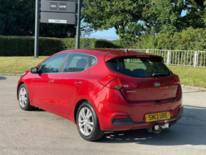 2013 Kia Ceed 1.6 Crdi 2 Auto Euro 5 5dr in Red — image 5