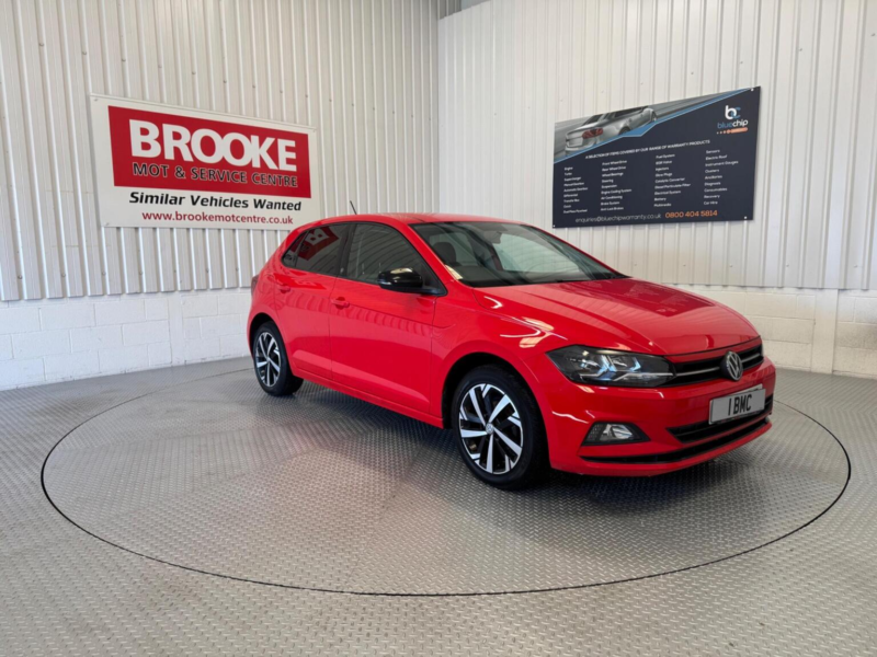 2019 Volkswagen Polo 1.0 Evo Beats Euro 6 (s/s) 5dr in Red — image 1