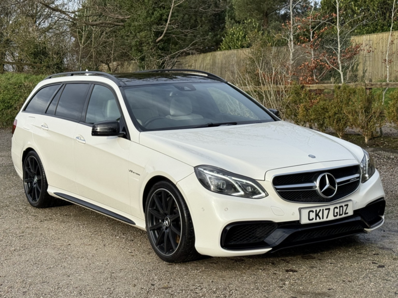 2017 Mercedes-Benz E Class 5.5 E63 V8 Biturbo Amg in White — image 1