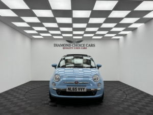2015 Fiat 500c 1.2 500c 1.2 69hp Lounge 2015 Convertible in Blue — image 2