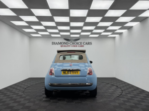 2015 Fiat 500c 1.2 500c 1.2 69hp Lounge 2015 Convertible in Blue — image 5