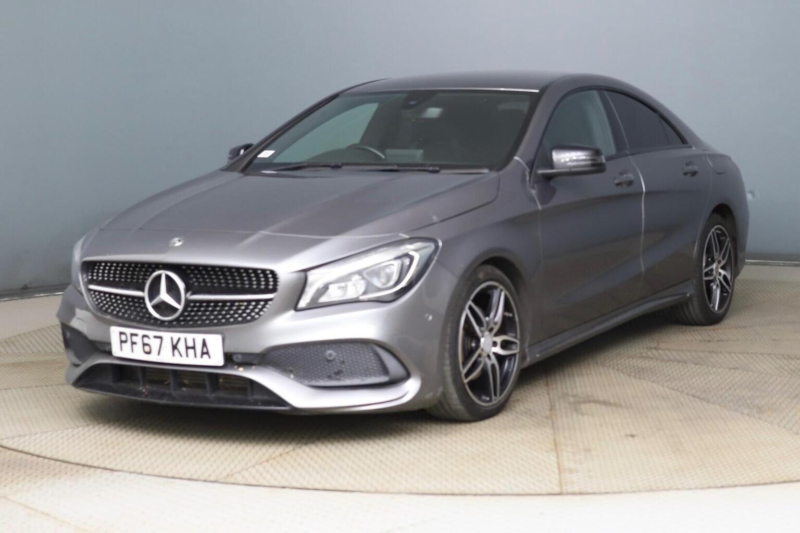 2018 Mercedes-Benz Cla 1.6 Cla180 Amg Line Coupe Euro 6 (s/s) 4dr in Grey — image 1