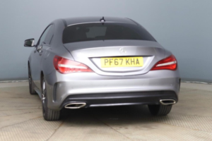 2018 Mercedes-Benz Cla 1.6 Cla180 Amg Line Coupe Euro 6 (s/s) 4dr in Grey — image 4