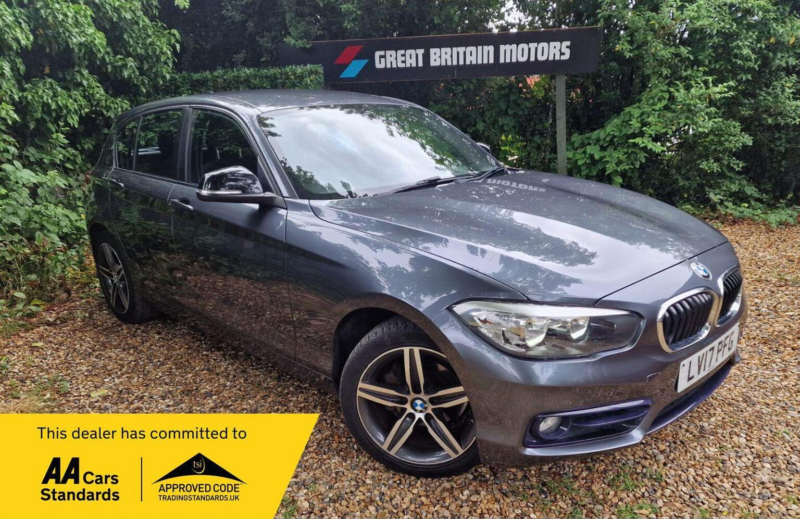 2017 BMW 1 Series 1.5 116d Sport Euro 6 (s/s) 5dr in Grey — image 1