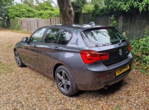 2017 BMW 1 Series 1.5 116d Sport Euro 6 (s/s) 5dr in Grey — image 4