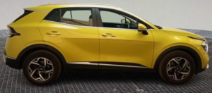 2023 Kia Sportage 1.6 T-Gdi 2 SUV 5dr Petrol Manual Euro 6 (s/s) (148 Bhp) in Yellow — image 3
