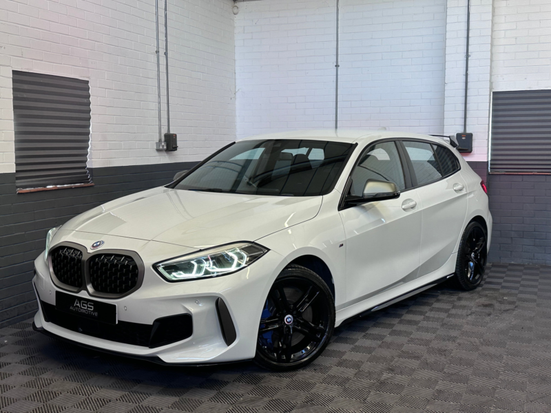 2021 BMW 1 Series 2.0 M135i Hatchback 5dr Petrol Auto Xdrive Euro 6 (s/s) (306 Ps) in White — image 1