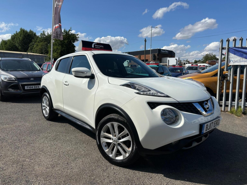 2017 Nissan Juke 1.2 Dig-T N-Connecta Euro 6 (s/s) 5dr in White — image 1