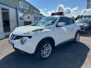 2017 Nissan Juke 1.2 Dig-T N-Connecta Euro 6 (s/s) 5dr in White — image 3