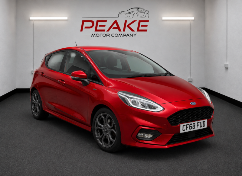 2018 Ford Fiesta 1.0 T Ecoboost St-Line in Red — image 1