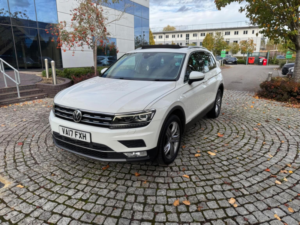 2017 Volkswagen Tiguan 2.0 Tdi Bluemotion Tech Sel DSG 4motion Euro 6 (s/s) 5dr in White — image 3