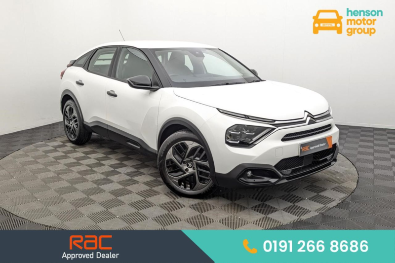 2023 Citroen C4 1.2 Puretech Sense Hatchback 5dr Petrol Manual Euro 6 (s/s) (100 Ps) in White — image 1