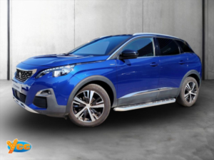 2019 Peugeot 3008 1.5 Bluehdi Gt Line SUV 5dr Diesel Eat Euro 6 (s/s) (130 Ps) in Blue — image 3