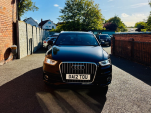 2012 Audi Q3 2.0 Tdi S Line SUV 5dr Diesel Manual Euro 5 (s/s) (140 Ps) in Black — image 3