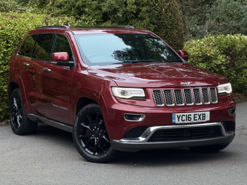 2016 Jeep Grand Cherokee 3.0 Grand Cherokee My15 3.0l V6 Crd Summit My15 in Red — image 1