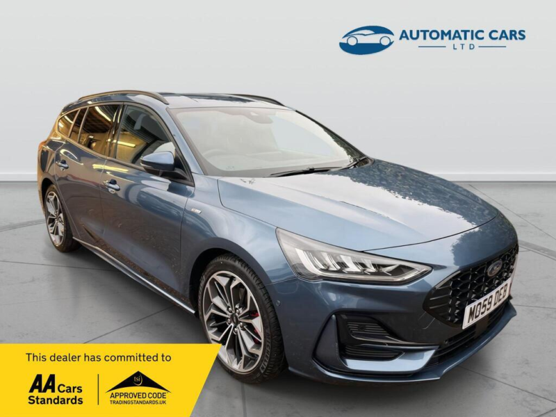 2024 Ford Focus St-Line X in Blue — image 1
