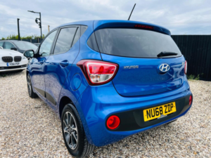 2018 Hyundai I10 1.0 Go! Se Euro 6 5dr in Blue — image 2