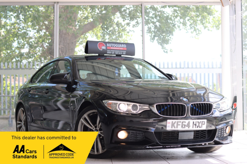 2015 BMW 4 Series Gran Coupe 2.0 420i M Sport Auto Euro 6 (s/s) 5dr in Black — image 1