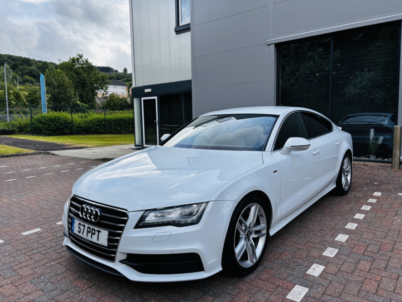2013 Audi A7 3.0 Bitdi V6 S Line in White — image 1