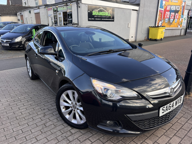 2014 Vauxhall Astra Gtc 1.4 T 16v Sri in Black — image 1