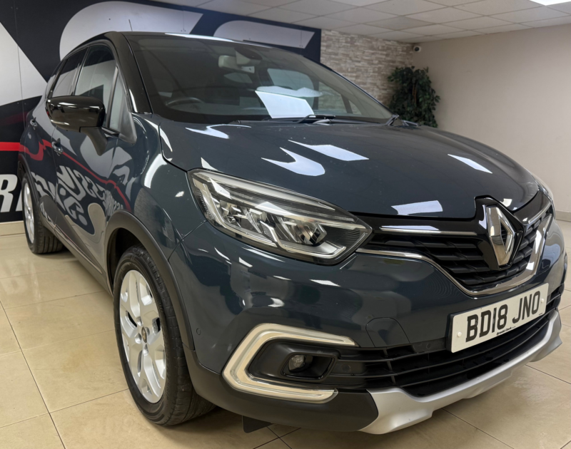 2018 Renault Captur 0.9 Tce Energy Gt Line SUV 5dr Petrol Manual Euro 6 (s/s) (90 Ps) in Blue — image 1